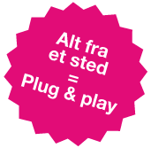Alt fra et sted
