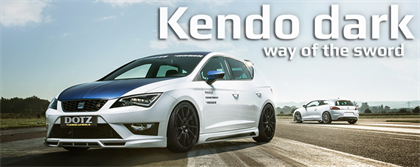 billede af alufælge DOTZ TUNING Kendo Dark på Seat