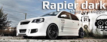 billede af alufælge DOTZ TUNING Rapier Dark på vw up!