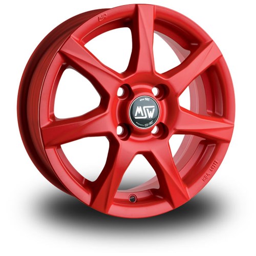 billede af Msw 77 red alufælge