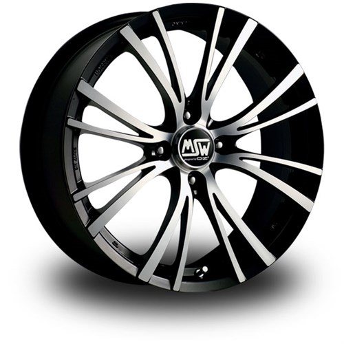 billede af Msw 20 4 black alufælge