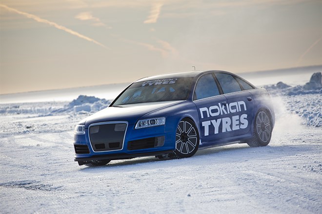 Nokian Dæk Fast Ice Test