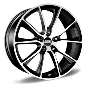 BBS SV Diamantdrejet Mat Sort