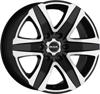 MAK STONE 6 4X4 BLACK MIRROR 