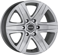 MAK STONE 6 4X4 SILVER 