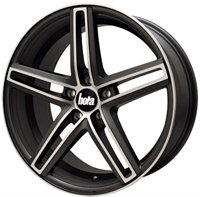 B3 MATT GUNMETAL POL FACE 
