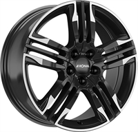  R58 BLACK WHITE RIM 