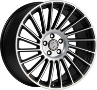 VENTI-R MATT BLACK POL 