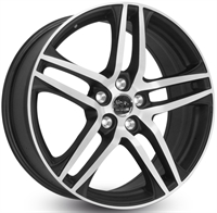 RS2 MATT BLACK FRONT POL 