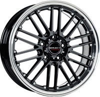 BORBET CW2 BLACK RIM POL