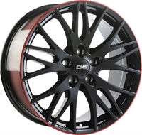  C8 BLACK RED GLOSS 
