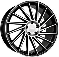  KT17 HURRICANE BLACK - FRONT POLISHED 