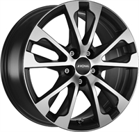  R61 JET BLACK MATT - DIAMOND CUT 