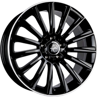  KT18 TURBO BLACK - LIP POLISHED 