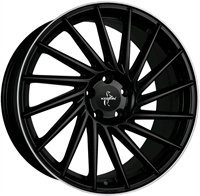  KT17 HURRICANE MATT BLACK - LIP POLISHED 