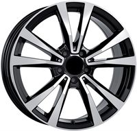 M12 DIAMANT-SCHWARZ-FRONTPOLIERT