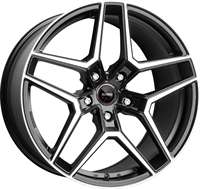 MOMO RF-06 MATT BLACK POLISHED 