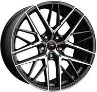 MOMO RFX-01 MATT BLACK POLISHED 