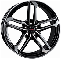  ATX BLACK POLISHED GLOSSY 