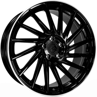  KT17 HURRICANE BLACK - LIP POLISHED 