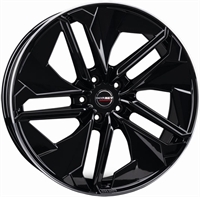  TX BLACK RIM POLISHED GLOSSY 