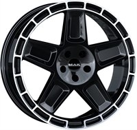 MAK TREK GLOSS BLACK MIRROR RING 