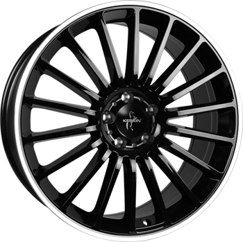 KT15 SPEED SCHWARZ RANDPOLIERT