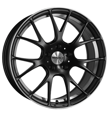 MIRABEAU MATT BLACK POLISHED