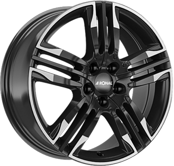 R58 MCR JETBLACK-WHITE RIM