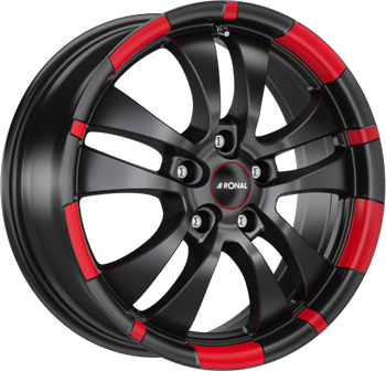 R59 MCR JETBLACK-RED RIM