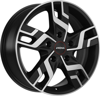 R64 JETBLACK-MATT-FRONTKOPIERT
