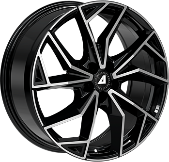 ADX.02 DIAMANT SCHWARZ FRONTPOLIERT