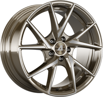 ADX.01 METALLIC-BRONZE FRONTPOLIERT