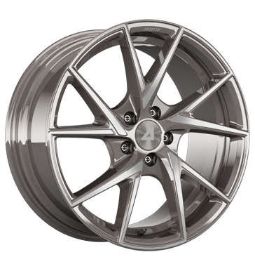 ADX.01 METALLIC-PLATINUM FRONTPOLIERT
