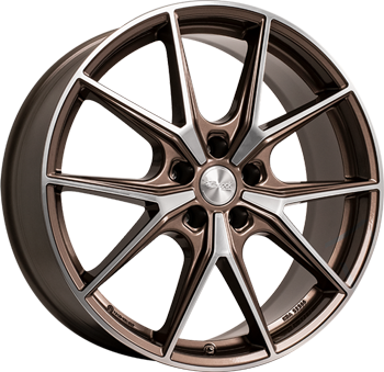 B40 BRONZE COPPER VOLLPOLIERT