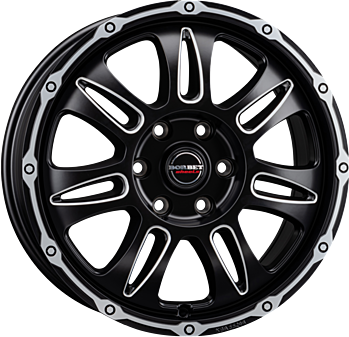 CW8 BLACK RIM WINDOW POLISHED MATT