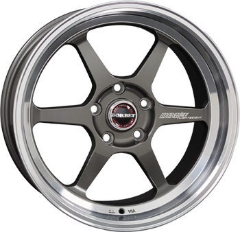 DB8GT GRAPHITE RIM POLISHED