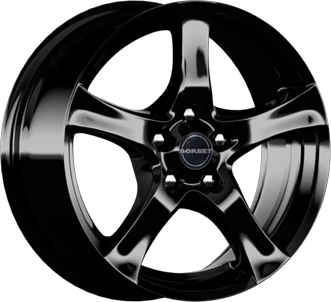 F BLACK GLOSSY 