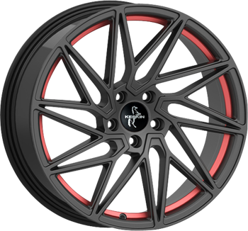 KT20 FUTURE BLACK PAINTED RED INSIDE