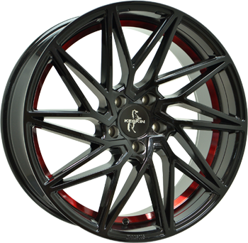 KT20 FUTURE MATT BLACK RED INSIDE