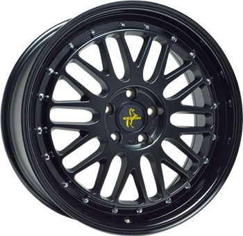 KT22 RETRO MATT BLACK PAINTED