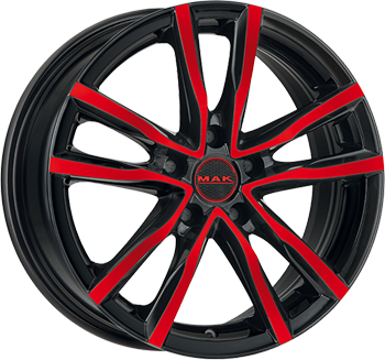 MILANO BLACK AND RED