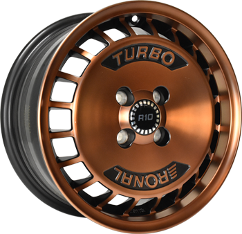 R10 TURBO COPPER MATT - FRONT DIAMOND CUT