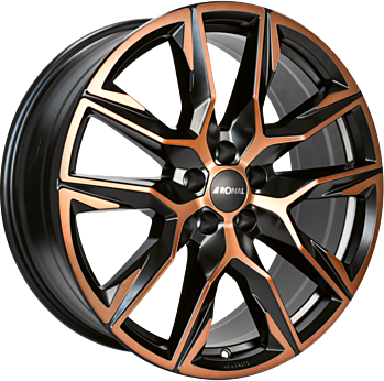R71 JETBLACK-COPPER MATT