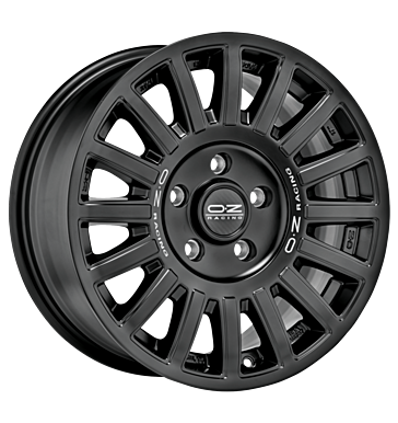 RALLY RAID MATT BLACK + SILVER LETTERING