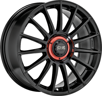 SUPERTURISMO EVOLUZIONE GLOSS BLACK + RED LETTERING