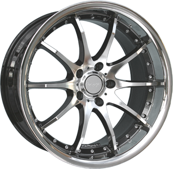 TN8 HYPERBLACK DIAMANT POLIERT + EDELSTAHLB.