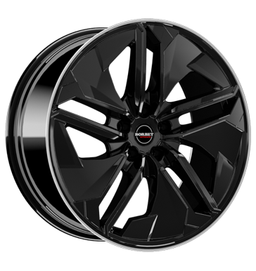 TX BLACK RIM POLISHED GLOSSY