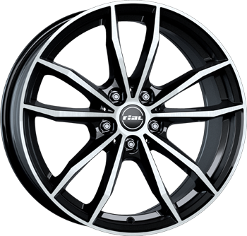 X12 DIAMANT-SCHWARZ FRONTPOLIERT