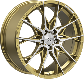 X1 GOLD MATT POLIERT